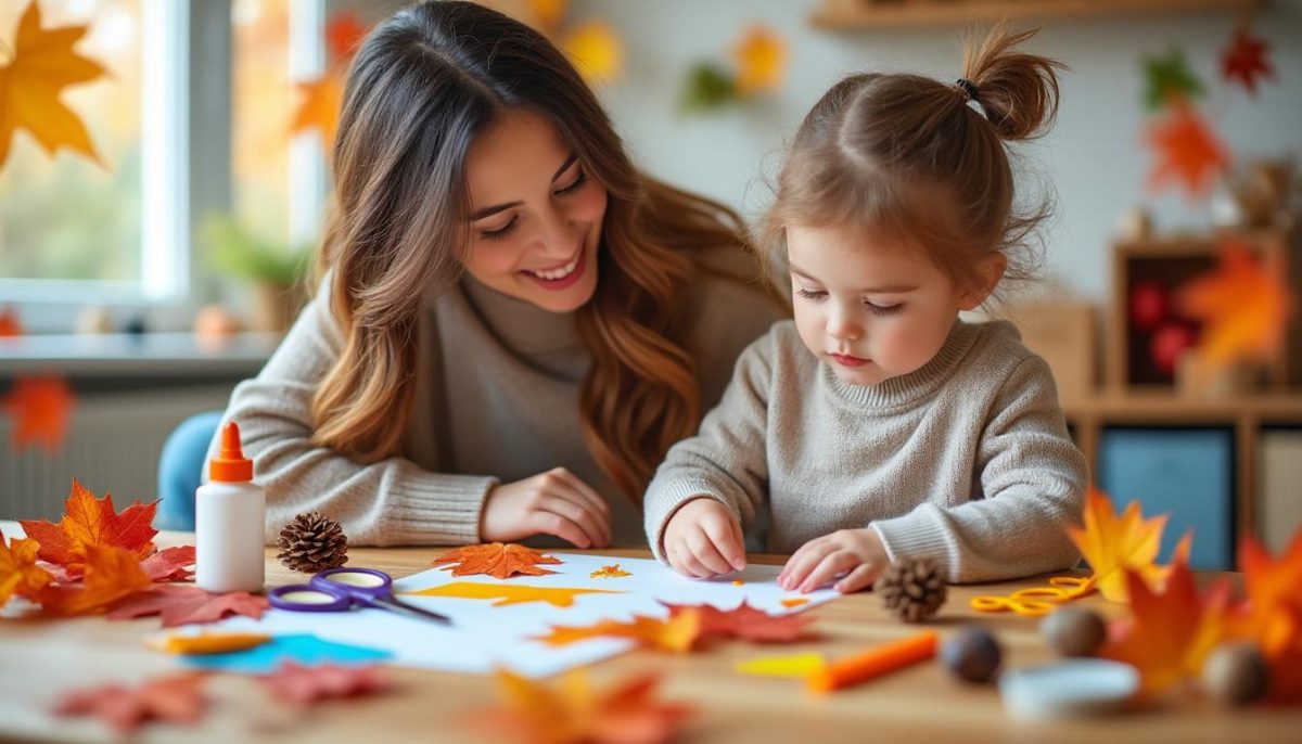 découvrez l'activité d'automne préférée des assistantes maternelles, facile et rapide à préparer en seulement 5 minutes, idéale pour les tout-petits en crèche.
