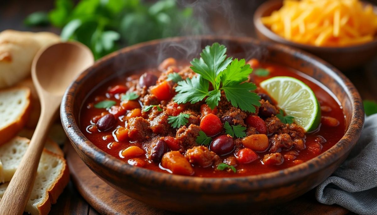 découvrez notre recette authentique de chili con carne, savoureuse et facile à préparer, qui remplacera votre version habituelle pour des repas gourmands et conviviaux.