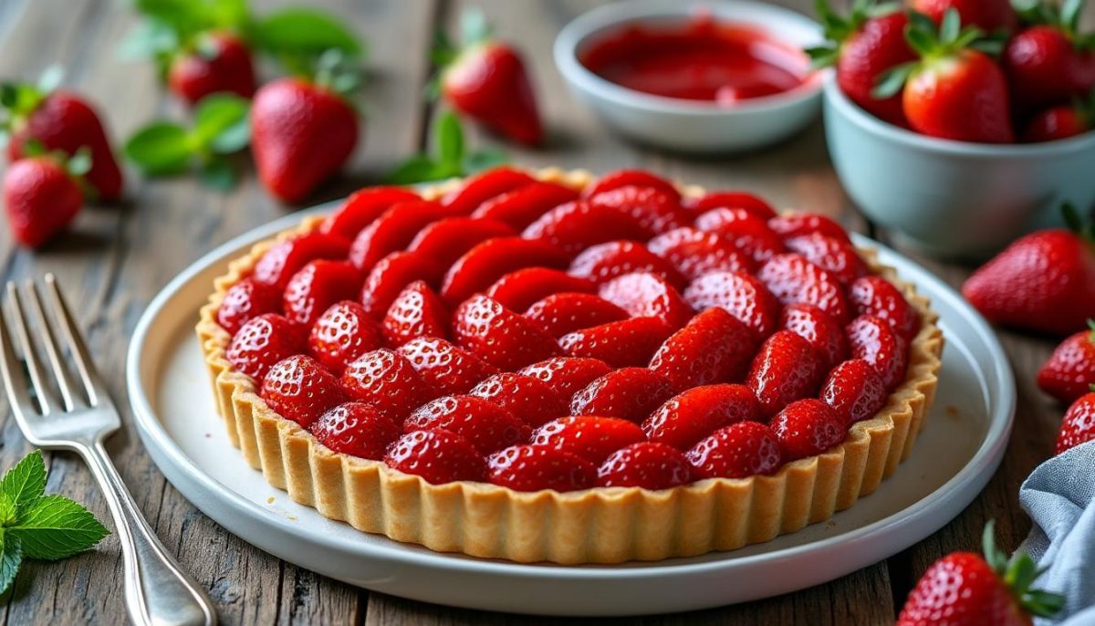 découvrez le secret pour réussir la tarte aux fraises parfaite, sans qu'elle ne rende d'eau. astuces et conseils pour une pâte croustillante et des fraises juteuses intactes.