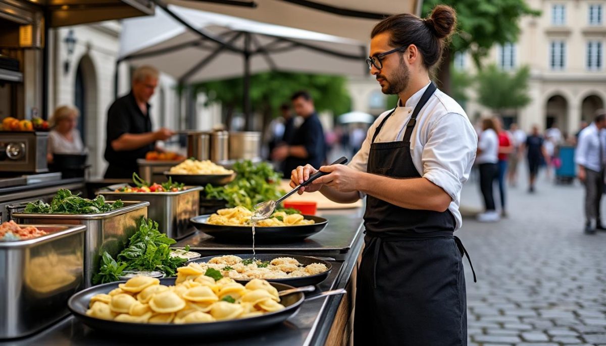 découvrez la raviole d’exception de philippe etchebest, désormais disponible sur le parvis de la gare saint-jean à bordeaux, pour une expérience gourmande unique.