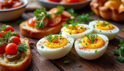 découvrez la recette classique et inratable des œufs mimosa, un incontournable facile à préparer pour vos apéritifs et repas en famille.