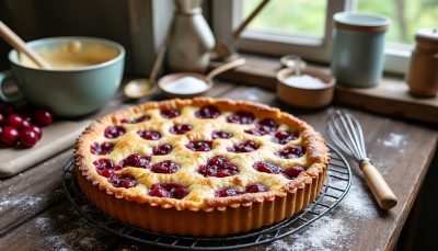 découvrez le secret traditionnel pour réussir un clafoutis aux cerises parfait, moelleux et qui ne retombe jamais. la recette de grand-mère dévoilée pas à pas.