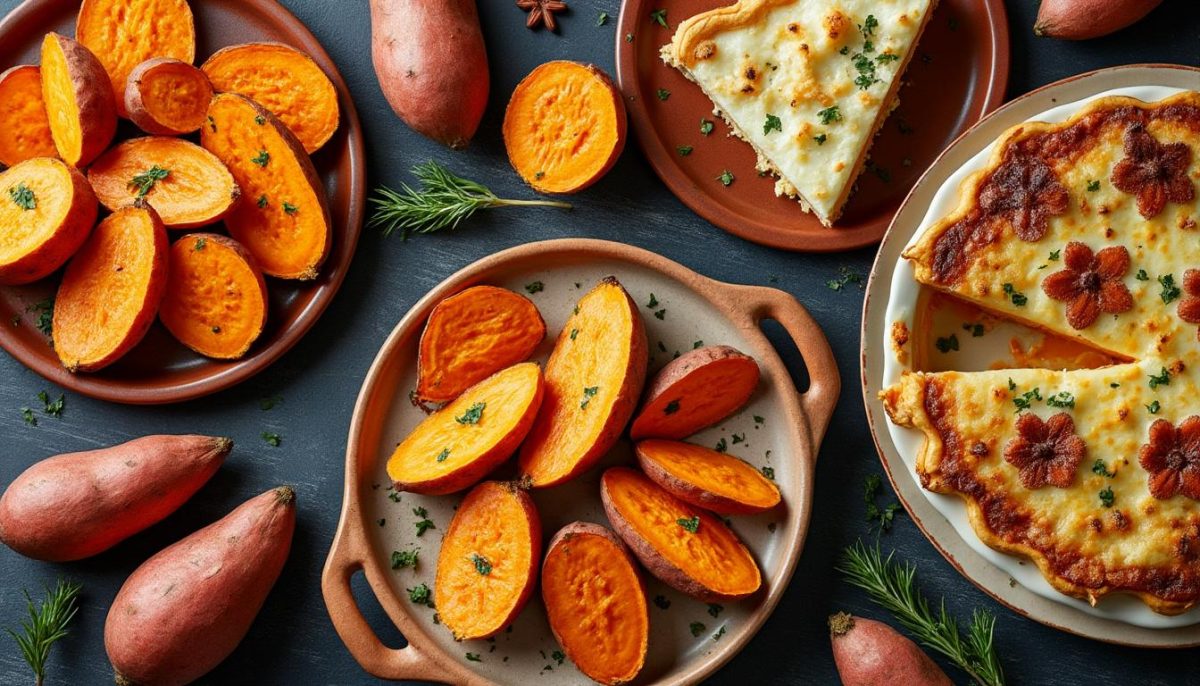 découvrez comment préparer des patates douces rôties parfaites, avec un intérieur moelleux et une peau incroyablement croustillante pour un accompagnement savoureux et naturel.