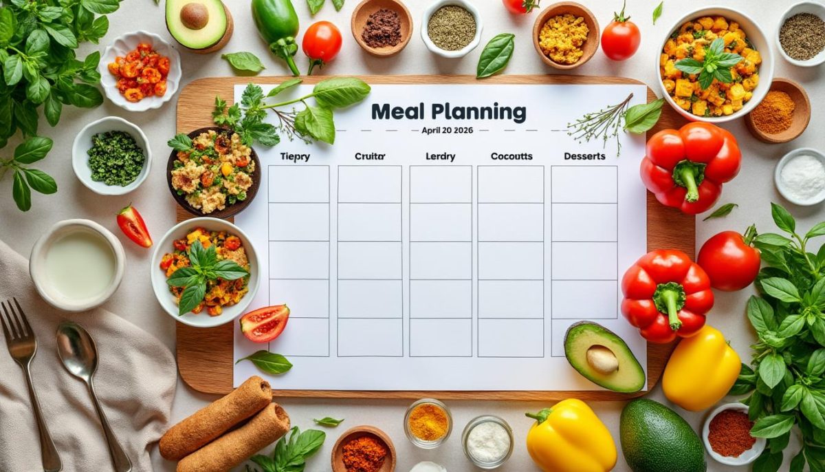 découvrez notre planification des repas hebdomadaires du 20 avril 2026, avec des idées équilibrées et faciles à préparer pour toute la semaine.