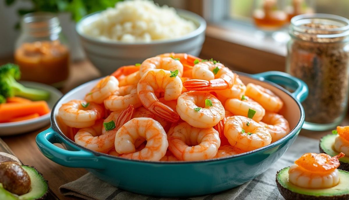 découvrez notre recette rapide et savoureuse de bol de crevettes, parfaite pour les soirs de semaine chargés. un plat équilibré et gourmand prêt en un rien de temps !