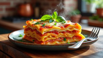 découvrez l'ingrédient inattendu qui transforme la lasagne classique en un plat irrésistible dès la première bouchée.