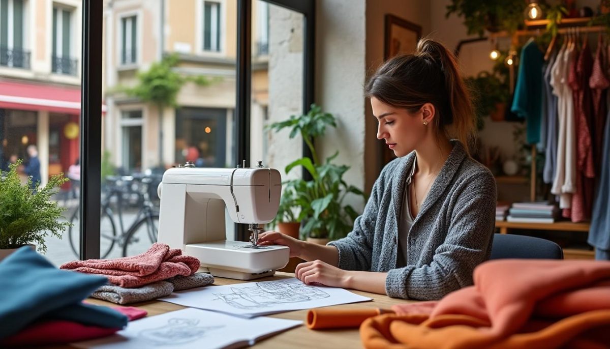 découvrez le parcours d'un jeune talent de la mode qui installe son atelier de couture à agen, séduite par le charme de la rue molinier et prête à changer de décor pour exprimer sa créativité.