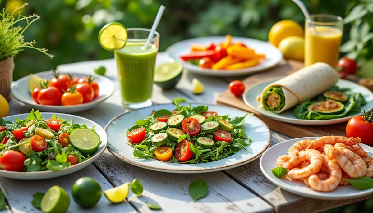 découvrez 5 idées de repas d'été ultra fraîches, faciles et rapides à préparer en moins de 20 minutes pour des repas savoureux et légers sous le soleil.