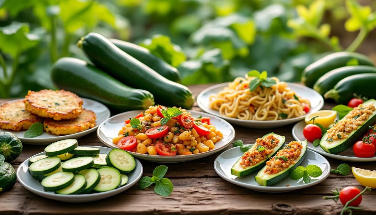 découvrez 5 recettes simples et gourmandes à base de courgettes, parfaites pour profiter pleinement de votre jardin quand il déborde de cette délicieuse récolte.