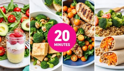 découvrez 5 recettes healthy rapides, prêtes en 20 minutes, pour manger sain sans frustration. idéal pour allier saveurs et équilibre au quotidien.