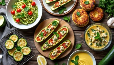 découvrez 7 recettes originales à base de courgettes pour savourer votre récolte avec plaisir et sans jamais vous lasser. idées simples, savoureuses et variées pour toutes les envies !