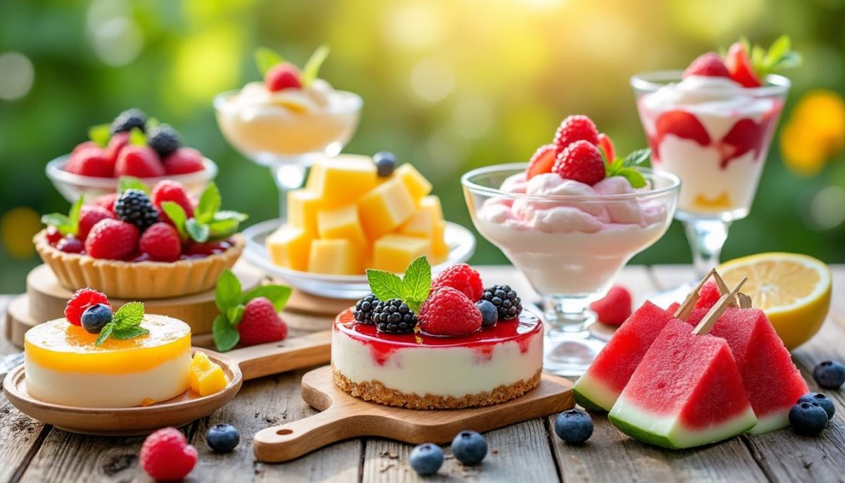 découvrez 7 desserts d'été rafraîchissants qui sublimeront la fin de vos repas estivaux avec fraîcheur et gourmandise.