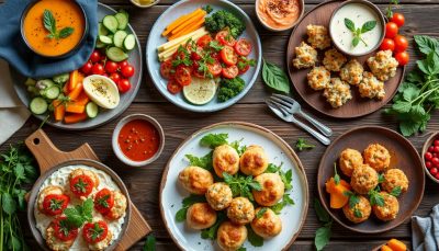 découvrez 7 idées recettes apéro dinatoire simples et savoureuses qui transformeront votre soirée en un véritable repas convivial et gourmand.