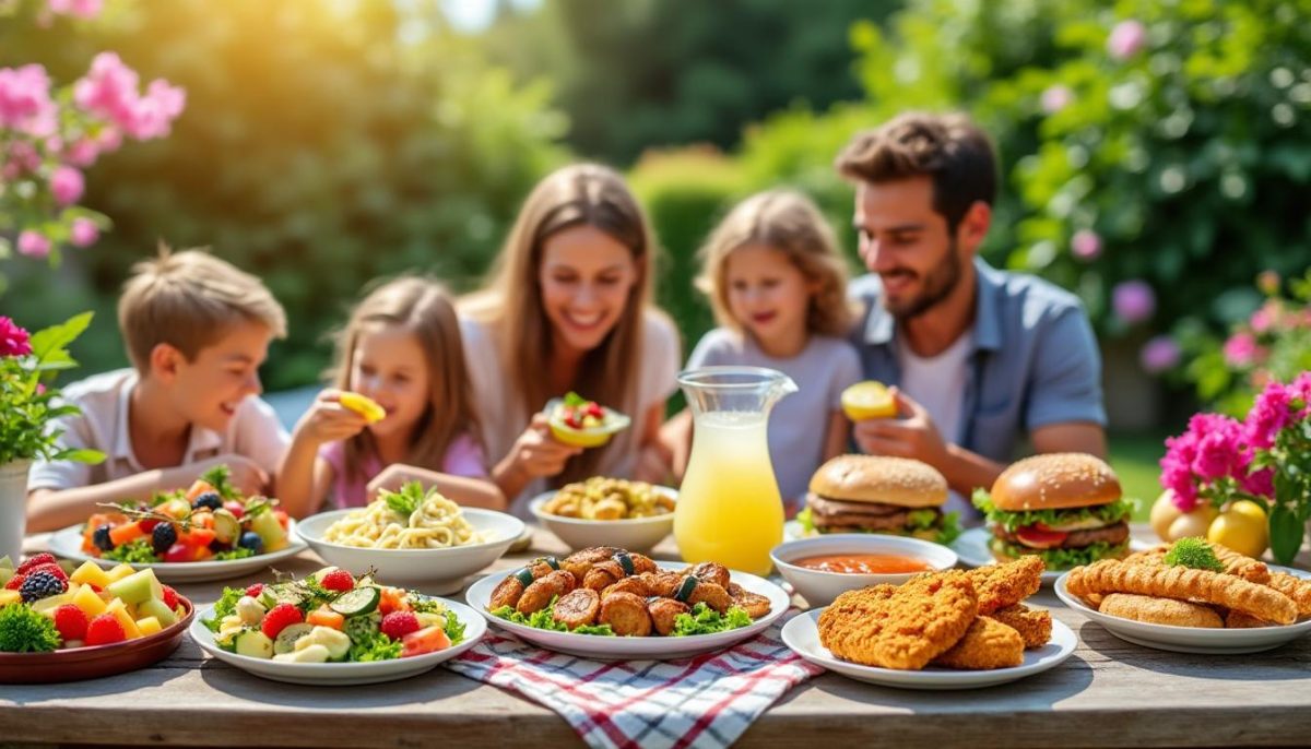 découvrez 7 idées de repas d'été pour toute la famille, simples et savoureuses, qui raviront petits et grands lors de vos repas ensoleillés.