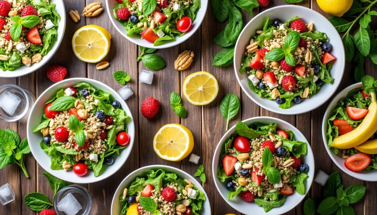 découvrez 7 idées de salades fraîcheur, simples et savoureuses, pour rester léger et bien hydraté pendant la canicule, sans transpirer.