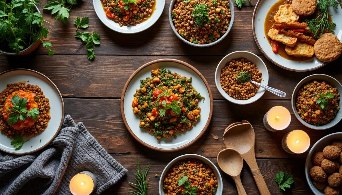découvrez 7 délicieuses recettes à base de lentilles, parfaites pour des dîners d'hiver réconfortants, économiques et faciles à préparer.