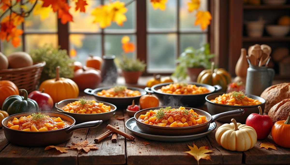 découvrez 7 recettes d'automne réconfortantes à préparer dès les premières feuilles tombées, pour savourer la douceur et les saveurs de la saison.