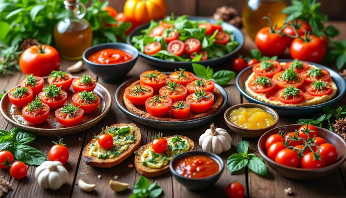découvrez 7 recettes originales à base de tomates pour utiliser votre récolte avant l'arrivée des premiers froids. des idées savoureuses et faciles pour profiter pleinement de vos tomates fraîches.