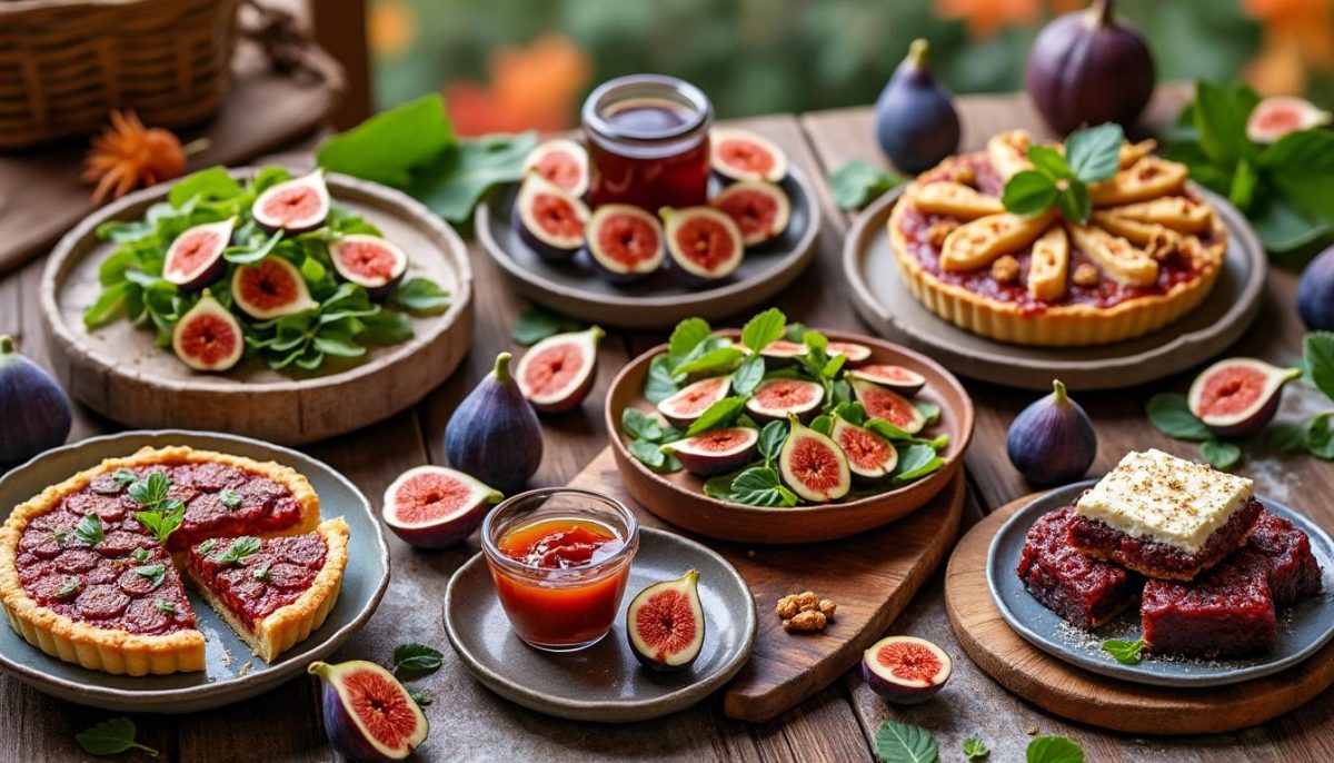 découvrez 7 recettes savoureuses aux figues pour savourer pleinement ce fruit de saison éphémère, alliant douceur et fraîcheur dans vos plats.