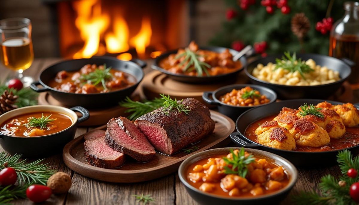 découvrez 7 recettes de bœuf réconfortantes, parfaites pour égayer vos dîners d'hiver avec des plats savoureux et chaleureux.