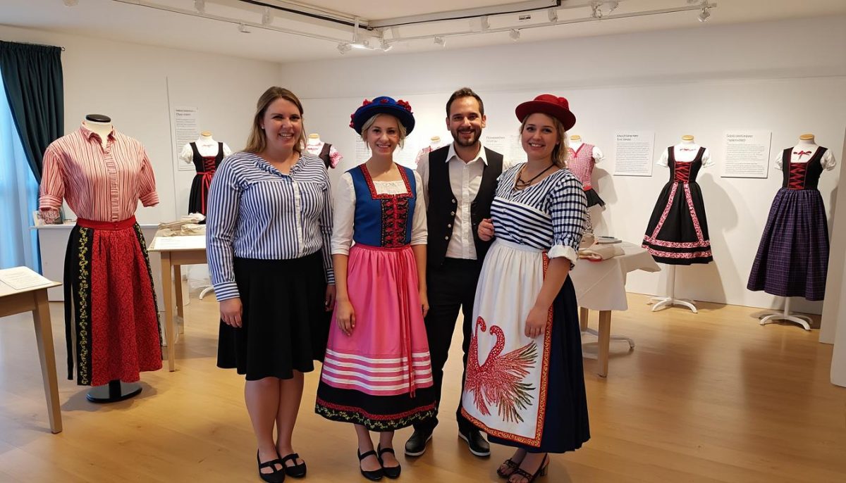 découvrez à mellac la médiathèque qui met en lumière la richesse et la beauté du costume breton à travers une exposition unique.