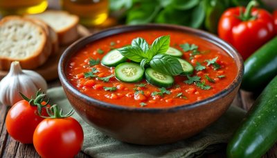 découvrez ce gaspacho espagnol authentique qui surpassera toutes les versions industrielles. une recette fraîche, saine et pleine de saveurs qui révolutionnera votre manière de déguster le gaspacho pour toujours.