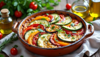 découvrez notre recette authentique de tian provençal traditionnel, un plat d'été savoureux et facile à préparer qui deviendra vite votre favori pour les repas ensoleillés.