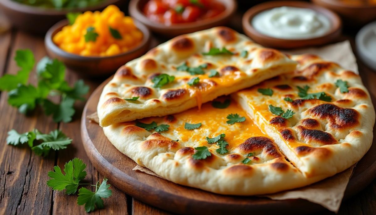 découvrez notre recette facile de cheese naan maison, pour un goût authentique qui surpassera toutes vos commandes de livraison indienne.