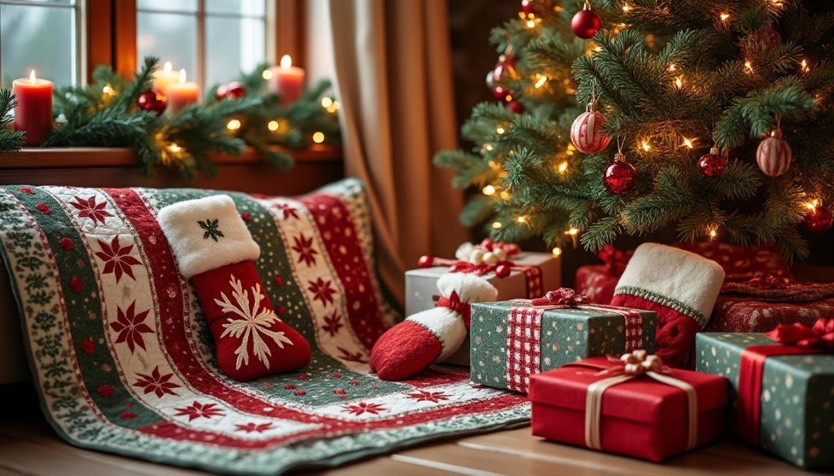 découvrez des projets de couture de noël uniques qui se transforment en cadeaux préférés à offrir sous le sapin. inspirez-vous pour des créations chaleureuses et personnalisées.