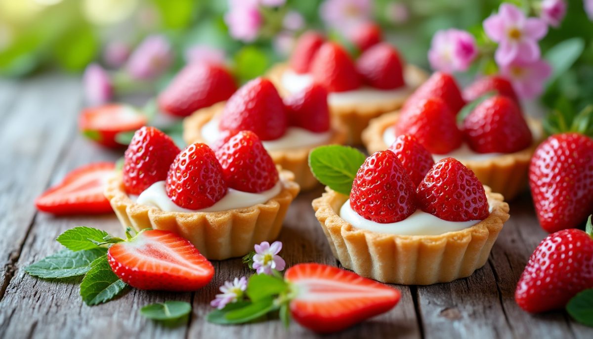 découvrez comment ces tartelettes fraise individuelles apportent fraîcheur et gourmandise à vos goûters de printemps, parfaites pour ravir petits et grands.