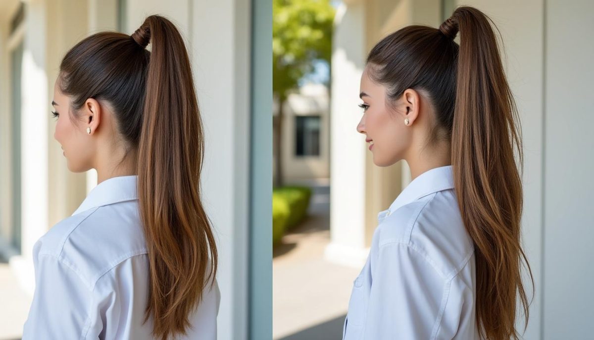 découvrez une coiffure rapide et facile à réaliser en seulement 3 minutes, qui tient toute la journée sans bouger, parfaite pour la rentrée.