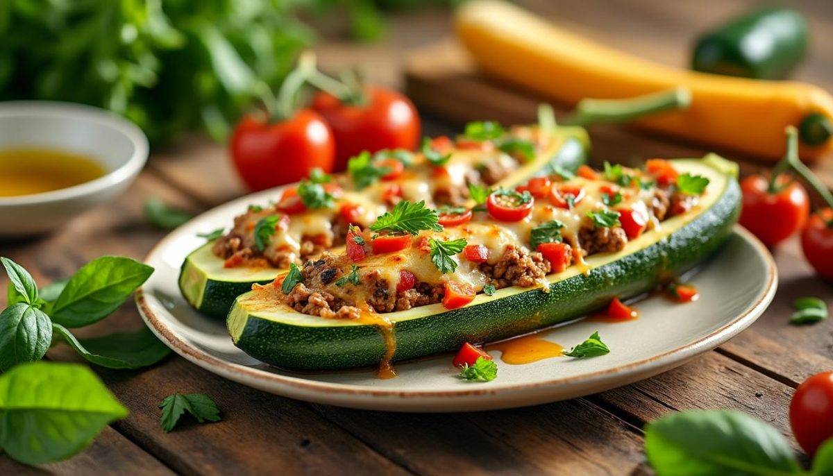 découvrez cette recette de courgette farcie fondante, parfaite pour régaler toute la famille lors de vos repas d'été. facile, savoureuse et pleine de fraîcheur, elle deviendra vite un incontournable.