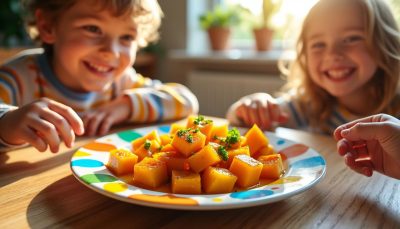 découvrez une recette délicieuse de butternut qui fera aimer cette courge à vos enfants, même les plus difficiles ! facile à préparer et pleine de saveurs.