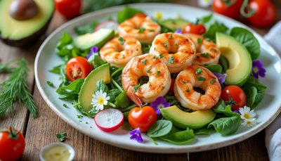 découvrez notre salade crevette chic et fraîche, la recette estivale parfaite alliant saveurs raffinées et légèreté. idéale pour vos repas d'été et vos moments gourmands.