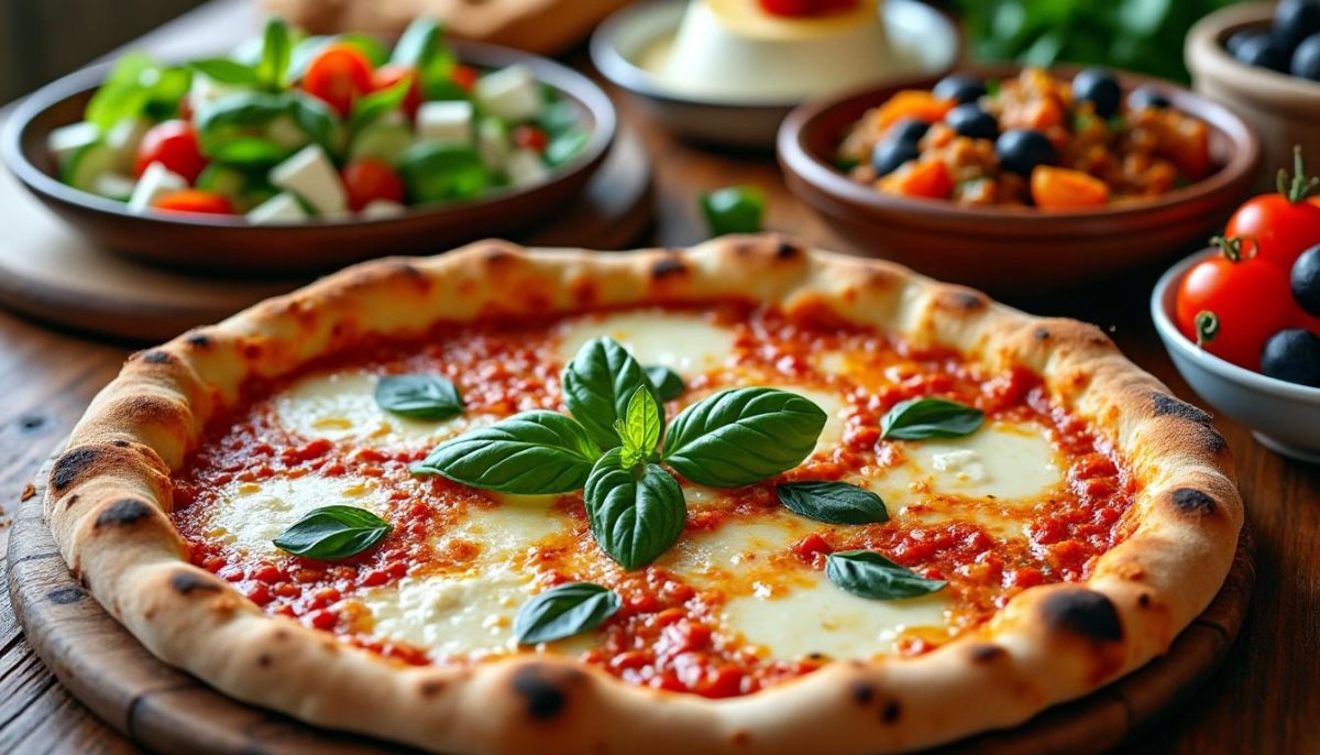 découvrez notre recette simple de pizza qui célèbre le goût classique, parfaite pour un repas savoureux et facile à préparer.