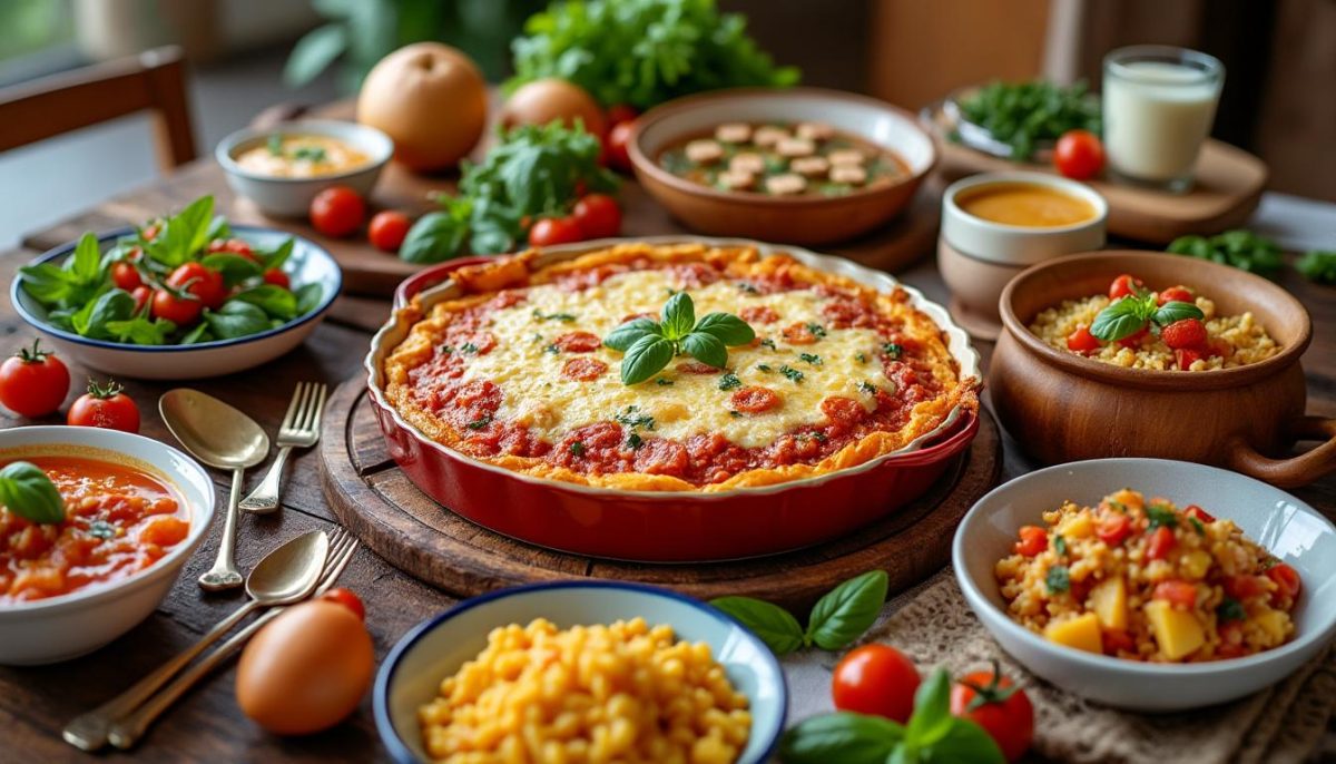 découvrez cette tarte aux spaghettis, un véritable trésor de la cuisine réconfortante, alliant saveurs gourmandes et simplicité pour un repas délicieux et chaleureux.