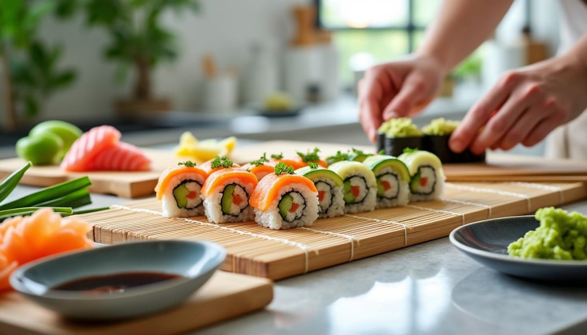 découvrez comment préparer des sushis maison savoureux et dignes d'un restaurant japonais, facilement et sans stress, grâce à nos astuces simples et conseils pratiques.