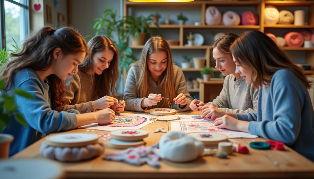 découvrez diane et et zou créations à mellac, où la broderie traditionnelle séduit la nouvelle génération avec des designs modernes et créatifs.