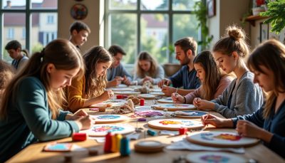 découvrez diane et et zou créations à mellac, où la broderie traditionnelle rencontre la créativité moderne pour séduire la nouvelle génération avec des œuvres uniques et tendance.