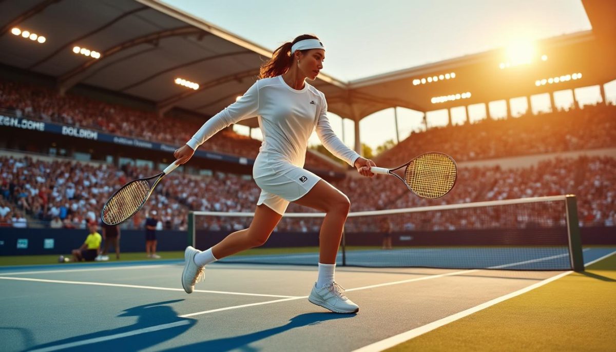 découvrez double n, la marque commingeoise qui brille à l'international et sur les courts de tennis du tournoi, alliant style et performance.