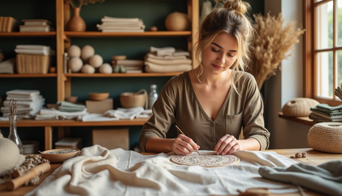 découvrez le témoignage émouvant d'une styliste et brodeuse passionnée, qui retrouve sens et inspiration grâce au petit écho, un lien fort avec ses racines et son héritage culturel.