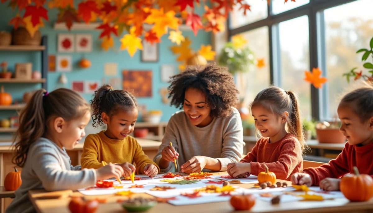 découvrez 5 activités d'automne en maternelle, simples et efficaces, que les maîtresses partagent et transmettent pour éveiller la créativité des tout-petits.