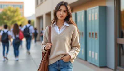 découvrez l'outfit parfait pour la rentrée qui allie élégance et confort, pour faire une impression réussie dès le premier jour sans effort.
