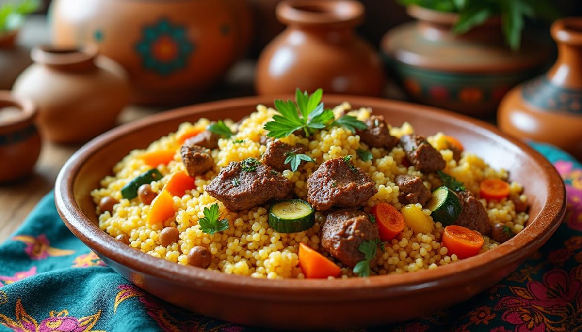 découvrez la recette traditionnelle du couscous, un plat emblématique que toutes les grand-mères marocaines se transmettent de génération en génération, pour des saveurs authentiques et familiales.