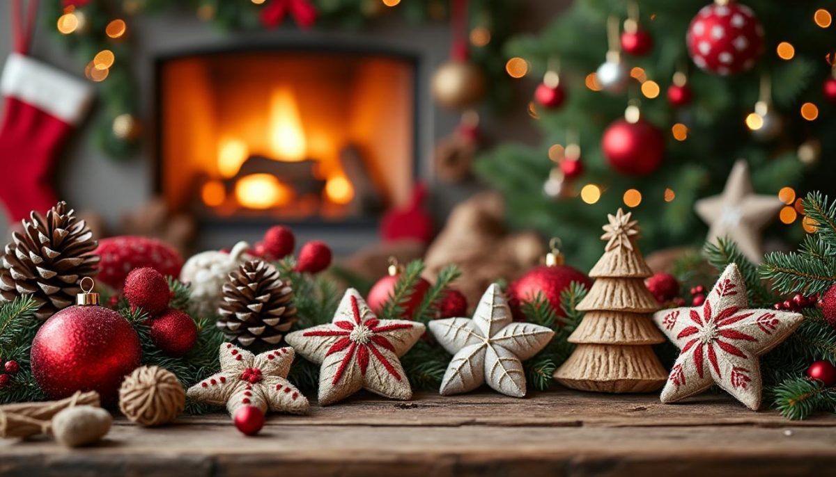 découvrez la magie de la décoration de noël faite main, des créations uniques et intemporelles que l'on conserve année après année pour leur beauté et leur charme authentique.