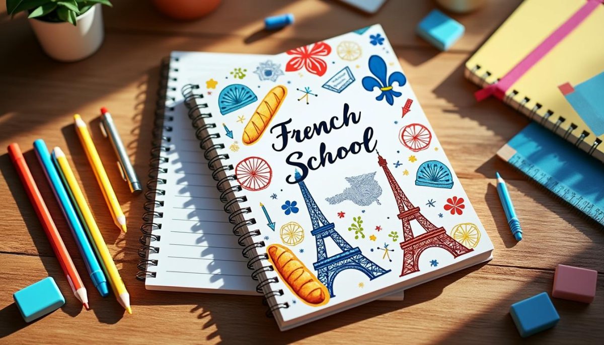 découvrez la page de garde en français qui fera dire à votre prof : enfin un beau cahier cette année ! un design attrayant et soigné pour démarquer votre cahier.