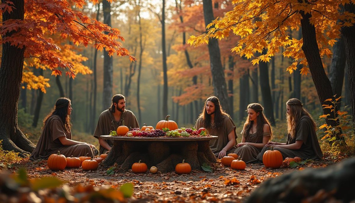 découvrez mabon, l'équinoxe d'automne célébré par nos ancêtres, une fête oubliée qui marque l'équilibre entre jour et nuit et l'abondance de la saison.