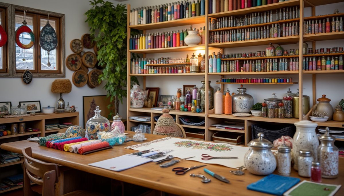découvrez l'atelier de broderie de la malle à couture à milizac-guipronvel, un nouvel espace créatif pour enrichir votre passion du textile.