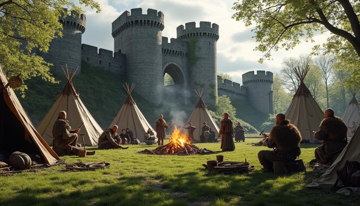 vivez une immersion unique dans l'univers viking au camp historique du château, qui continue ses aventures passionnantes samedi 9 et dimanche 10 mai. ne manquez pas cet événement riche en découvertes et animations!