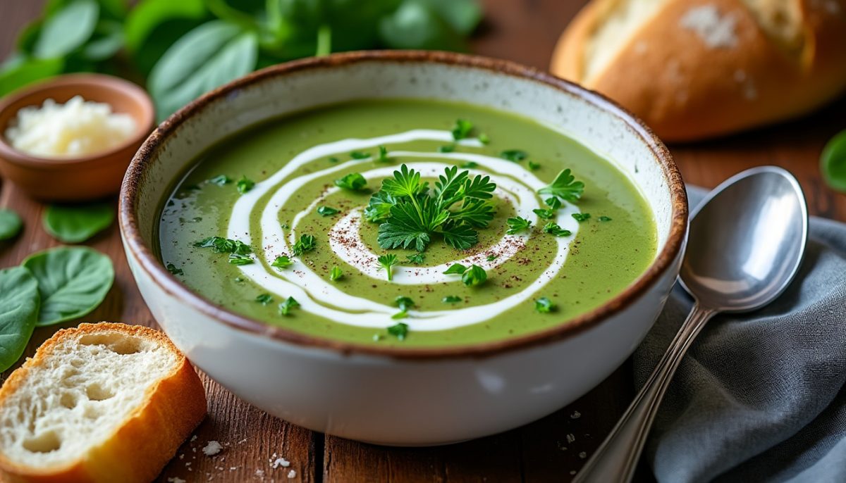 découvrez notre recette de soupe d'épinards délicieuse, un plat sain et savoureux qui surprendra vos papilles. à essayer absolument pour un repas réconfortant et nourrissant.